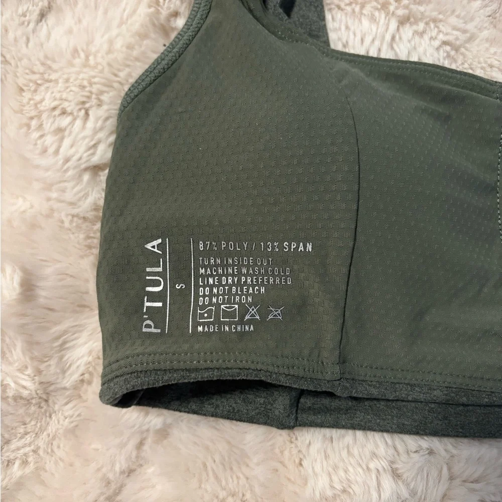 P'tula Charcoal Sports Bra - Picture 5 of 5